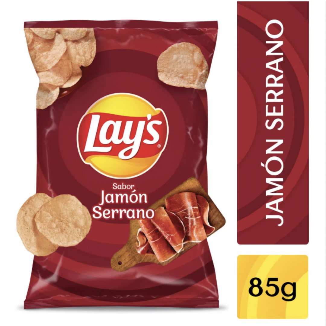 Papas Fritas Lays Jamón Serrano