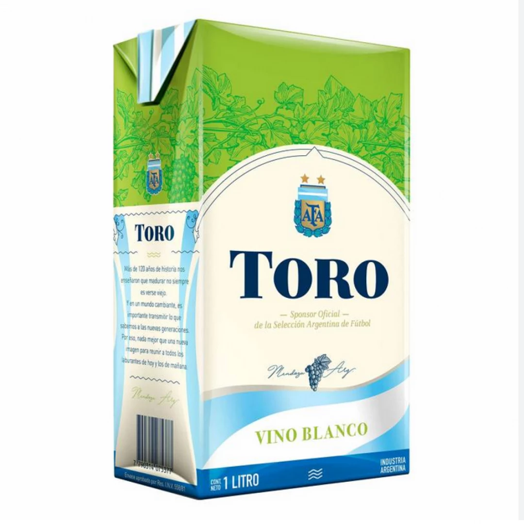 Toro vino Blanco Tetra x1LT