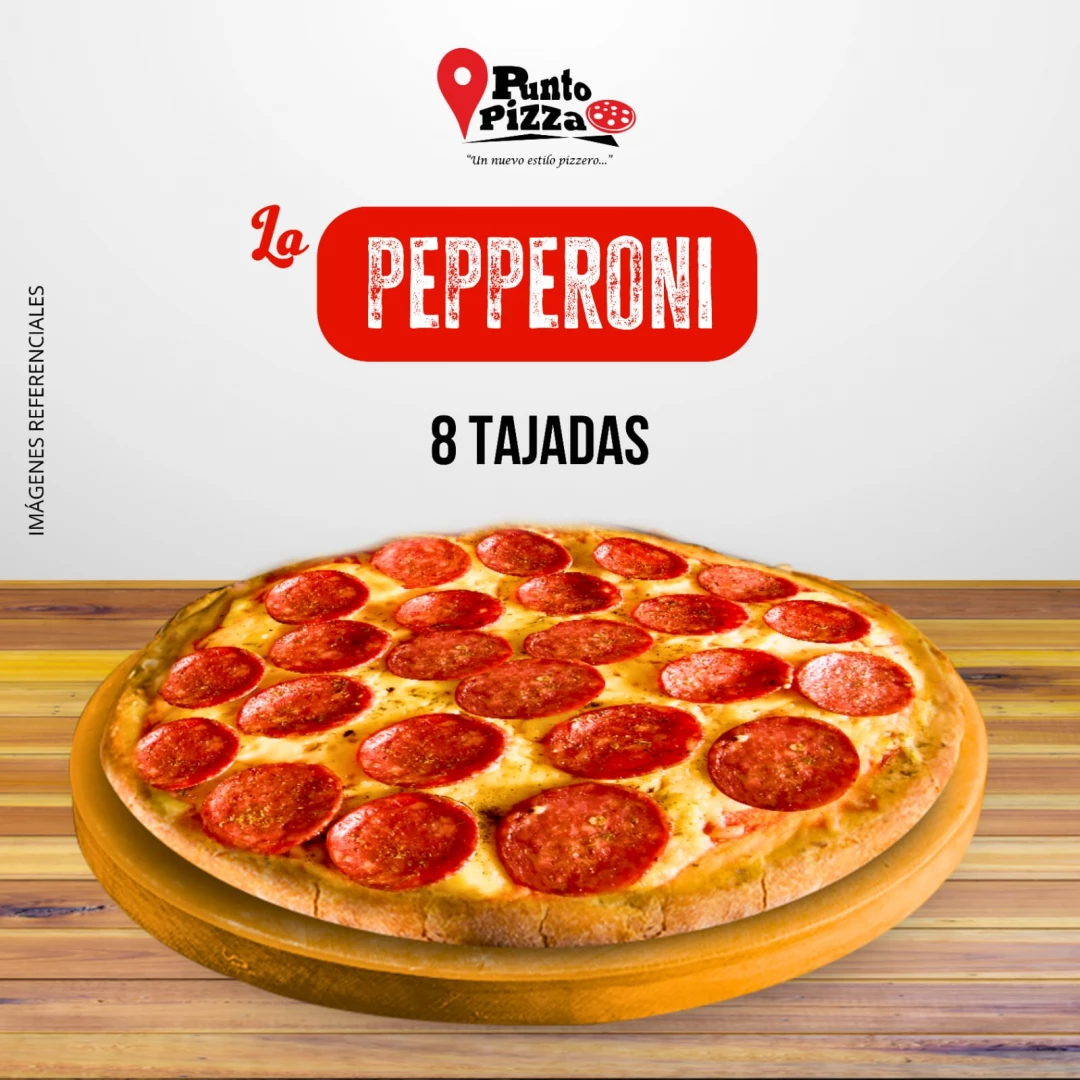 Pepperoni 8 Tajadas