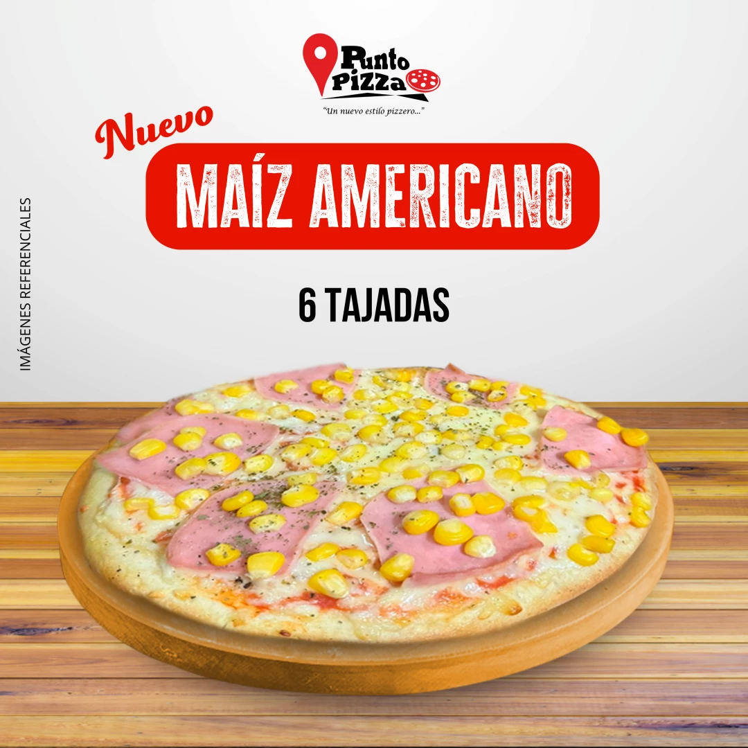 Maiz Americano 6 Tajadas