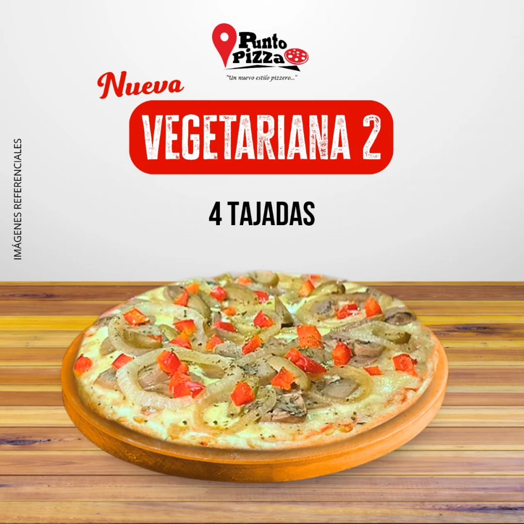 Vegetariana 02 (4 Tajadas)