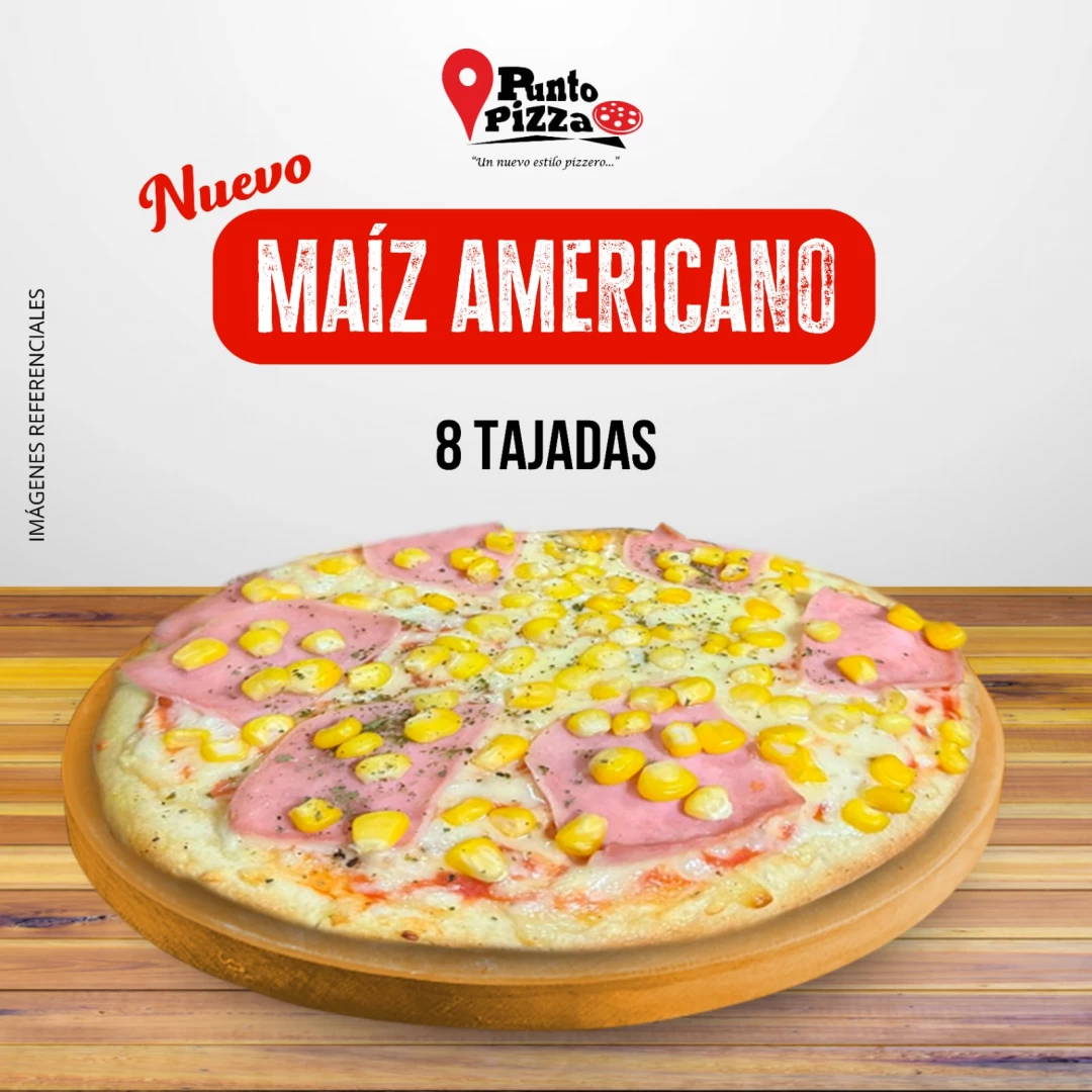 Maiz Americano 8 Tajadas
