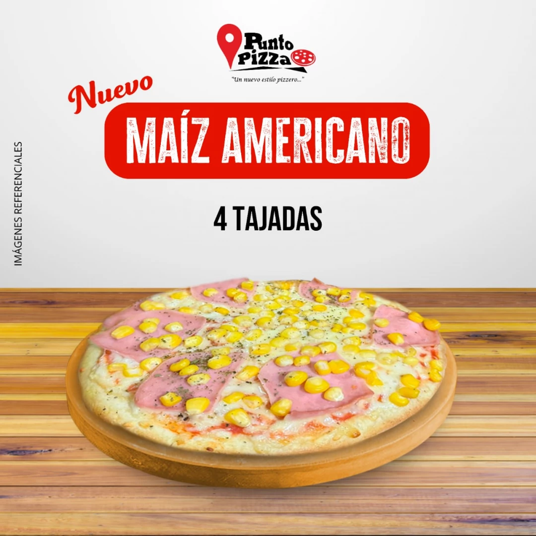 Maiz Americano 4 Tajadas