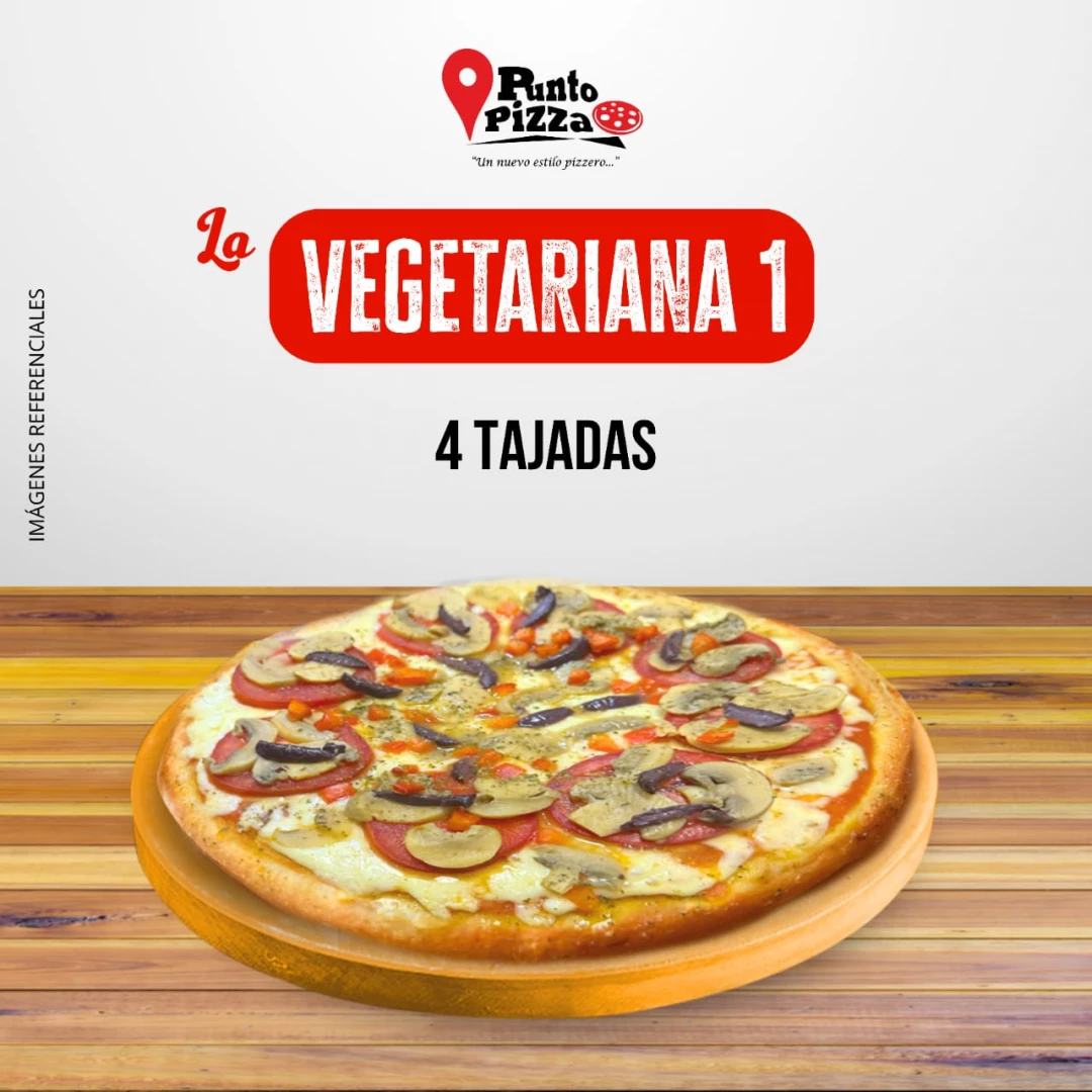 Vegetariana 01 (4 Tajadas)