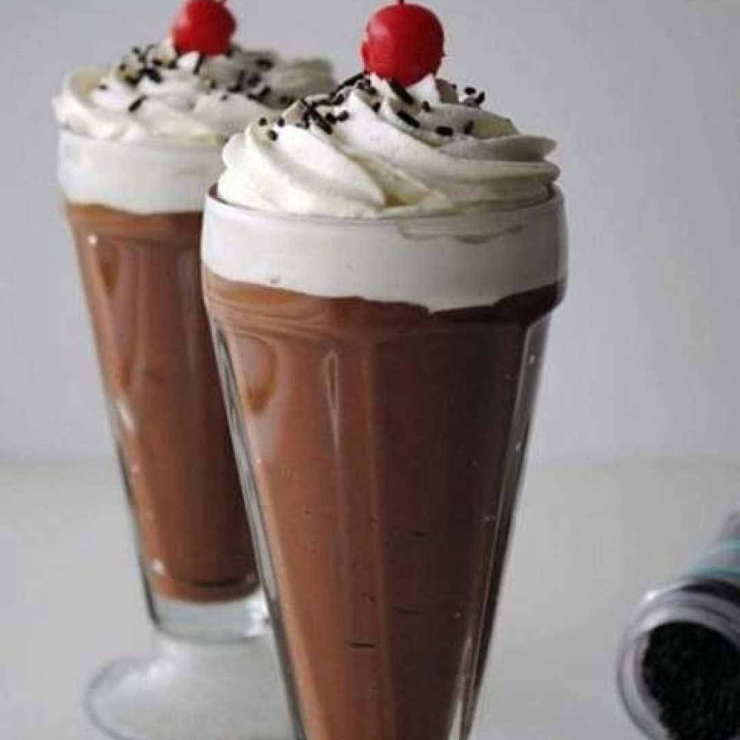 Malteada de chocolate