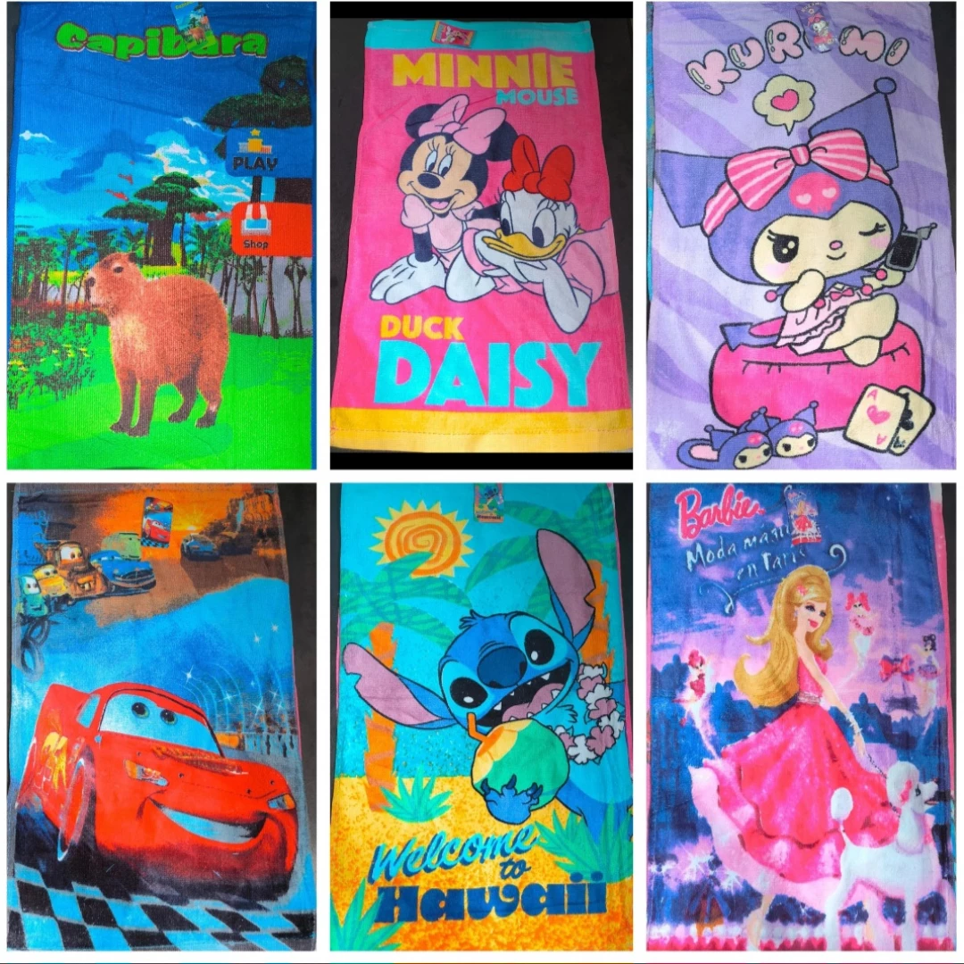 Docena toalla jardinera infantil personajes