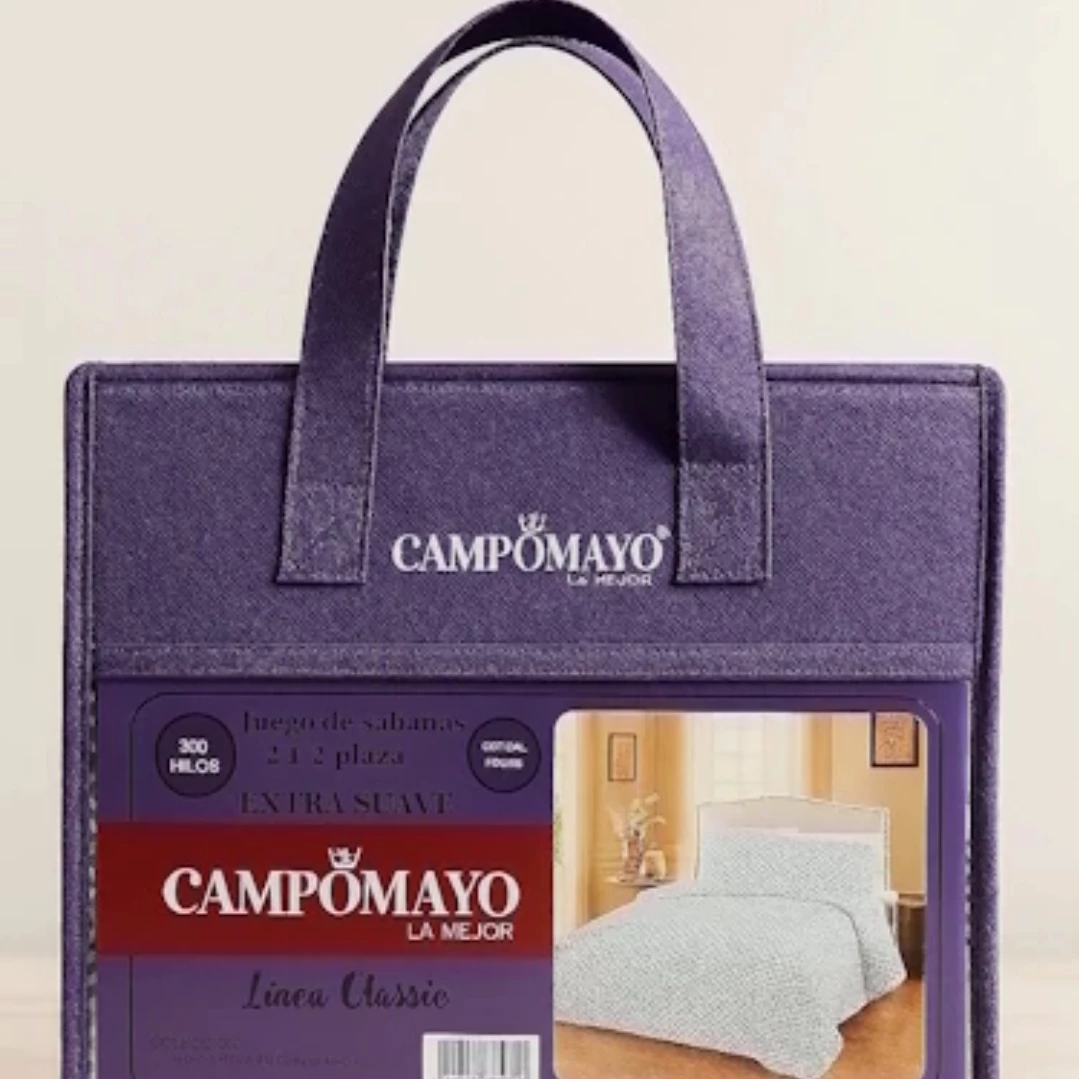 Juego sabanas 2 1/2 campomayo valijita extra sueva