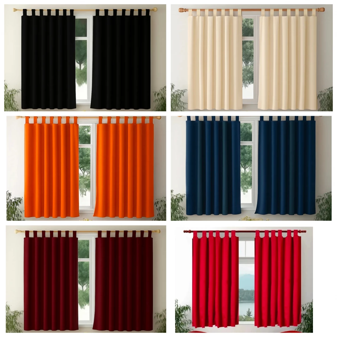 juego cortinas cortas tropical mecanico