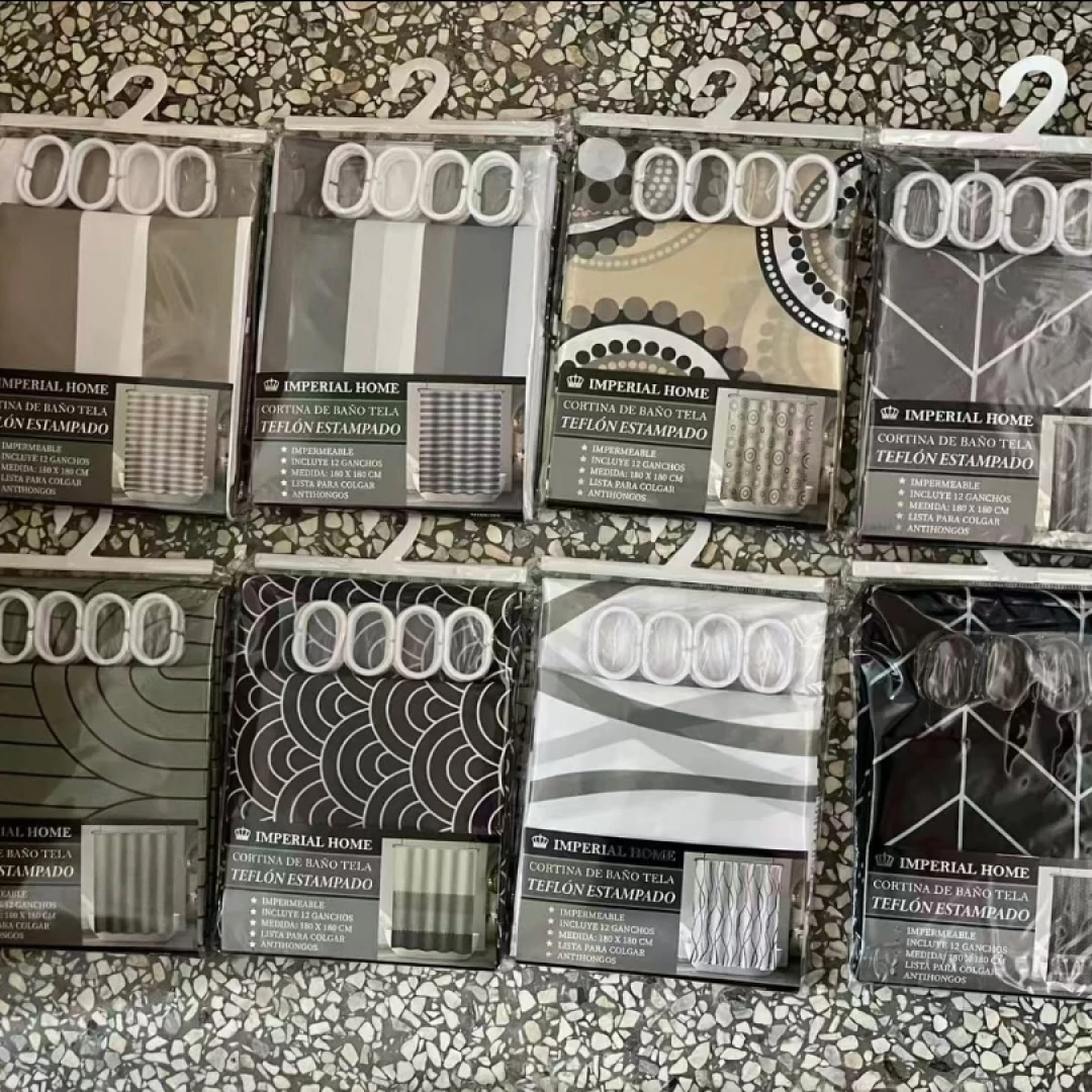 Cortina baño teflon pesado