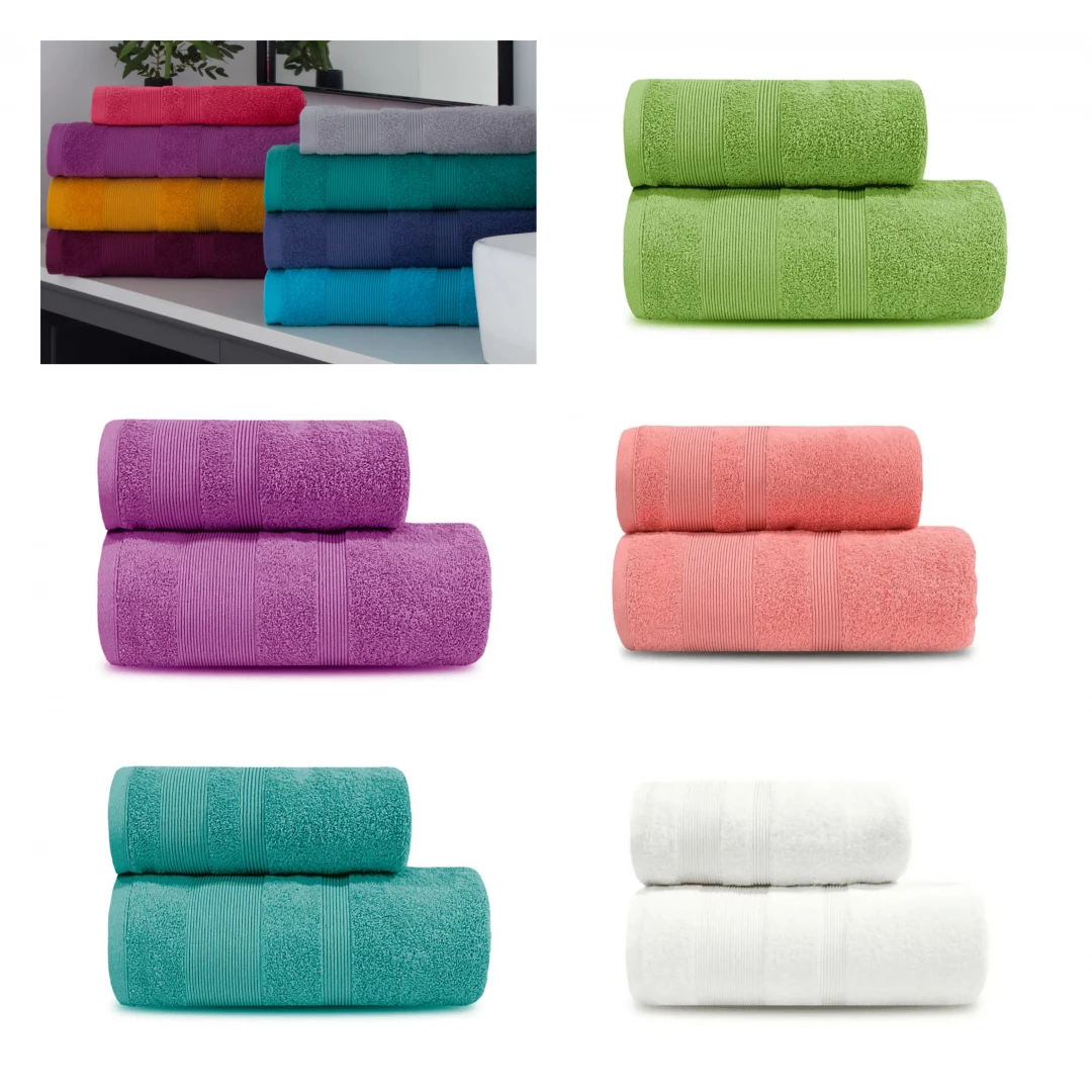 Juego toalla toallon arco iris detroit 500gr