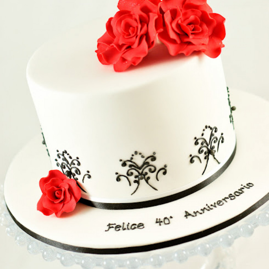 Pastel de aniversario