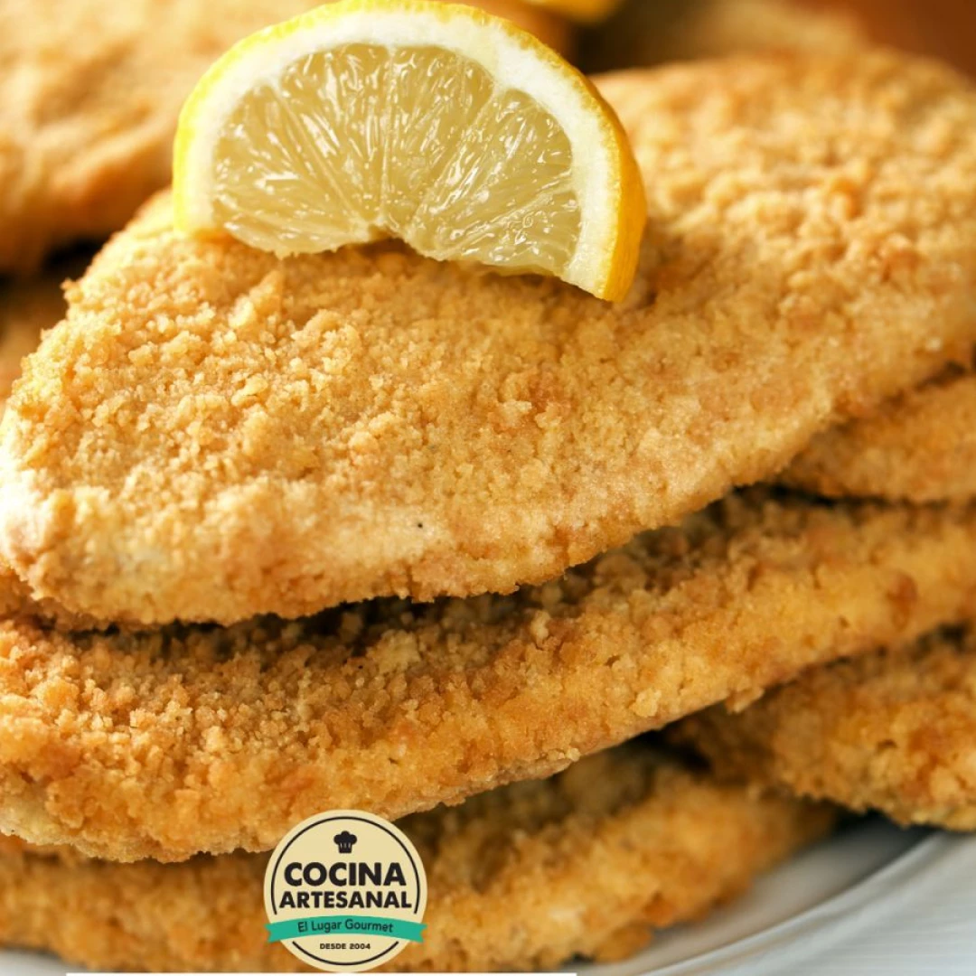 Suprema de pollo con papas