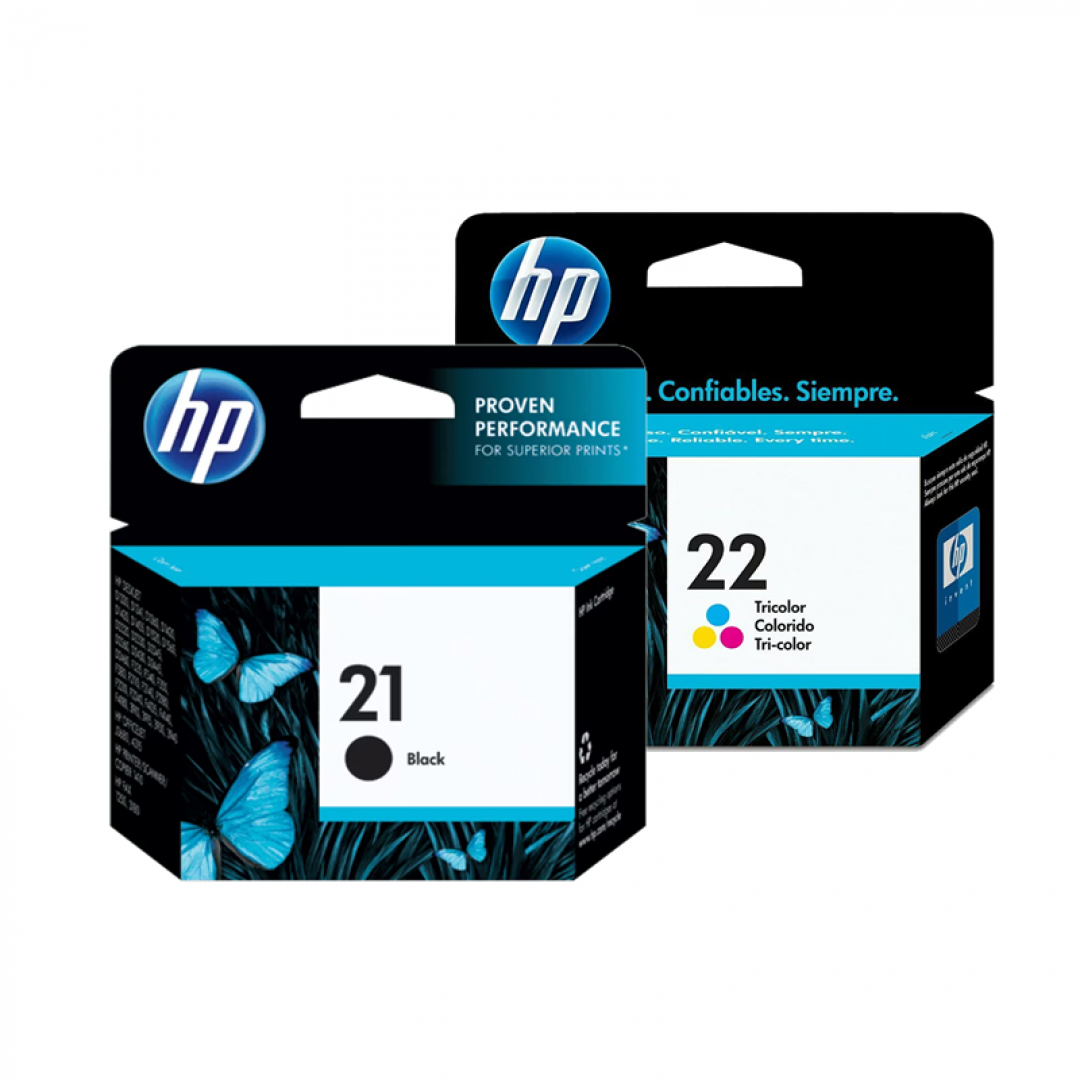 Cartuchos HP 21 / 22 Original