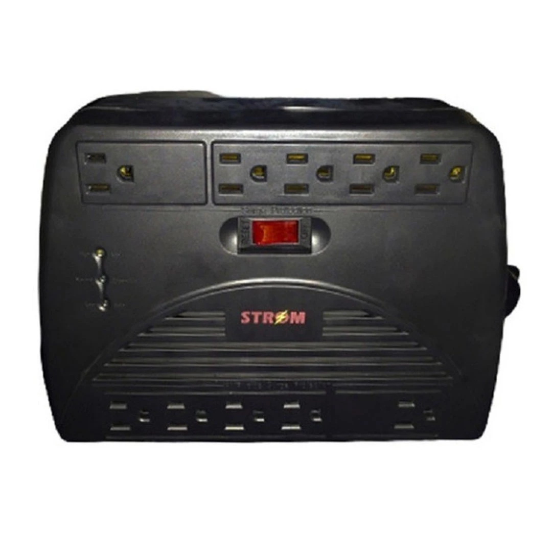 REGULADOR VOLTAJE STROM AVR 1200Va - 10 TOMAS