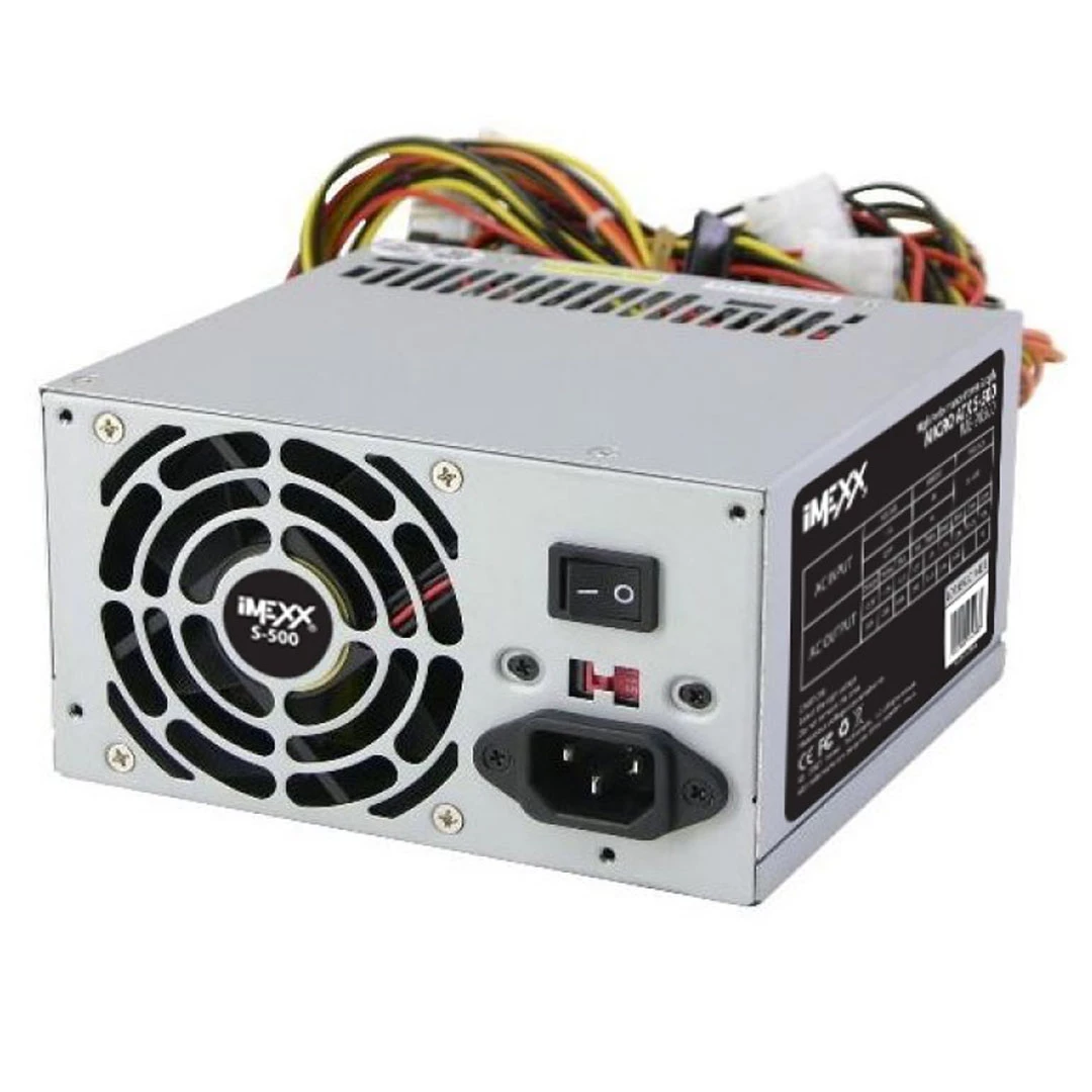FUENTE DE PODER PARA PC IMEXX MICRO ATX S-600 WATTS 24 PINES
