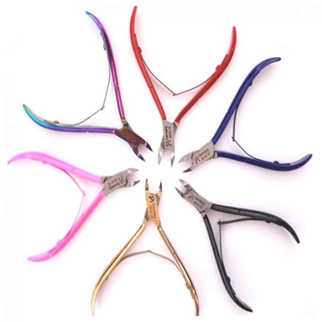 Alicate para cutícula de colores