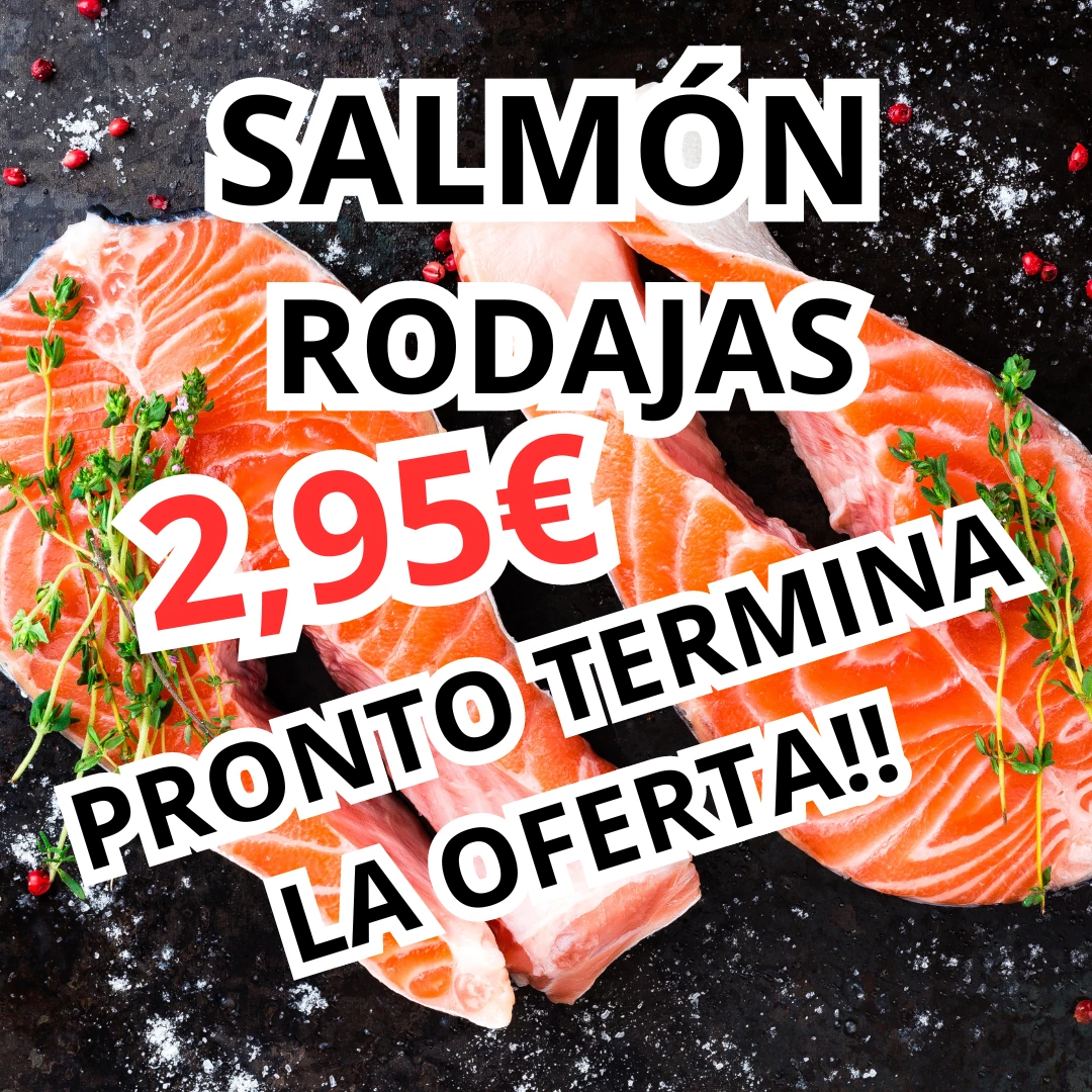 Salmón en rodajas