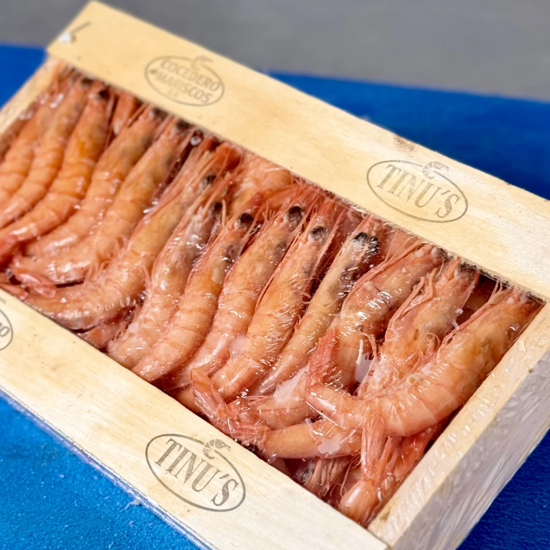 Gamba Cocida Salada *cajas de 0.500 gr