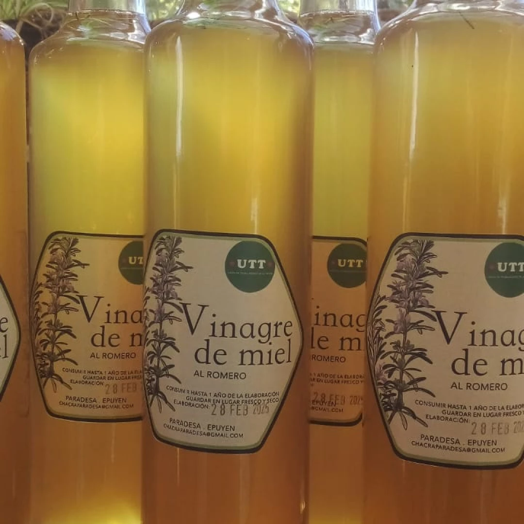 Vinagre de miel al romero