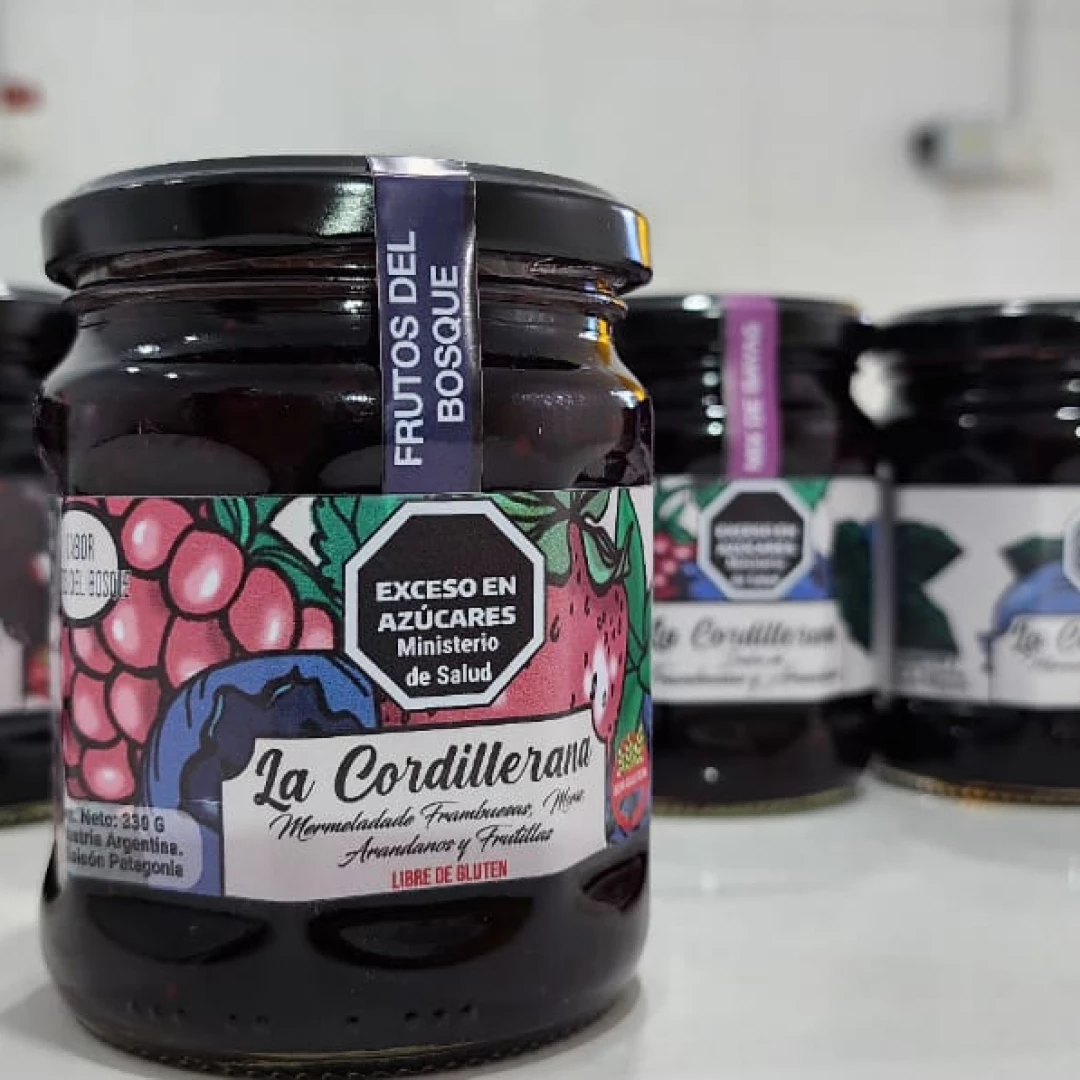 Dulce de frutos del bosque