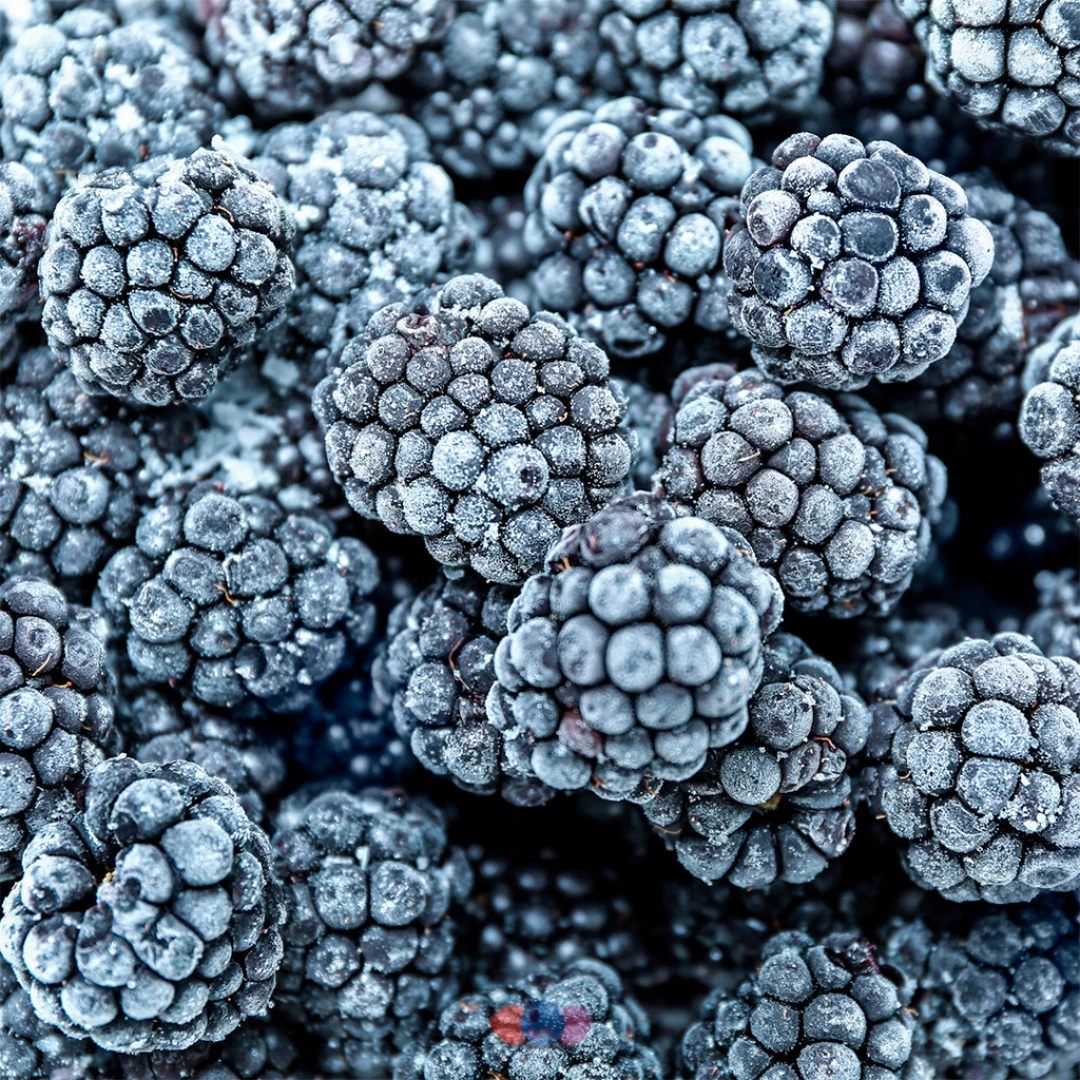 Moras congeladas