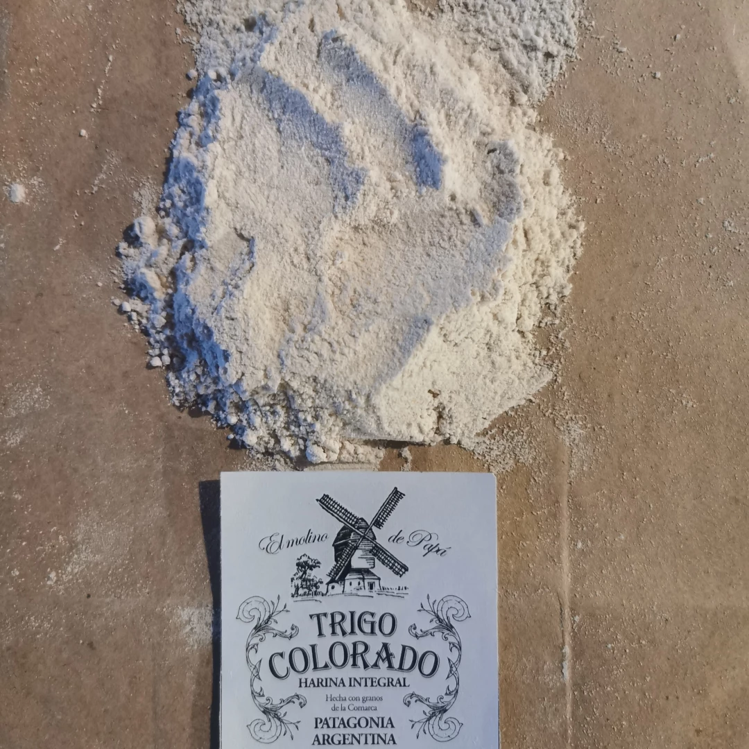 Harina de trigo orgánica fina