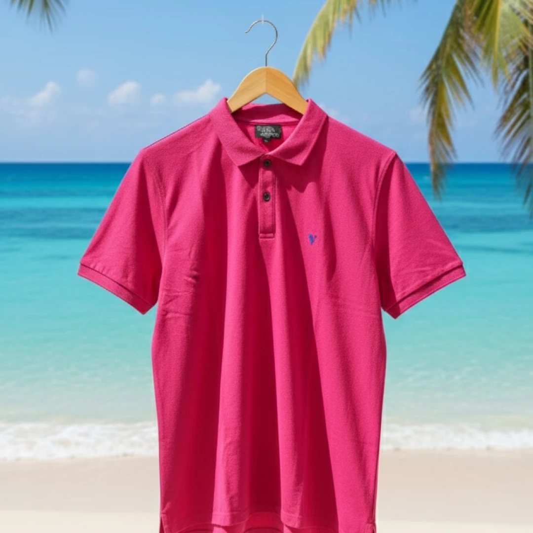 CHEMISE POLO FUCSIA