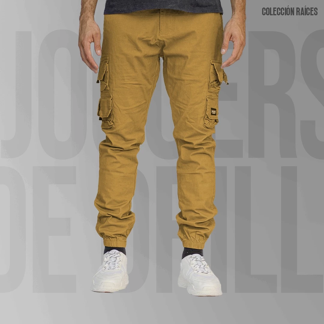 JOGGER DRILL CROCANTE