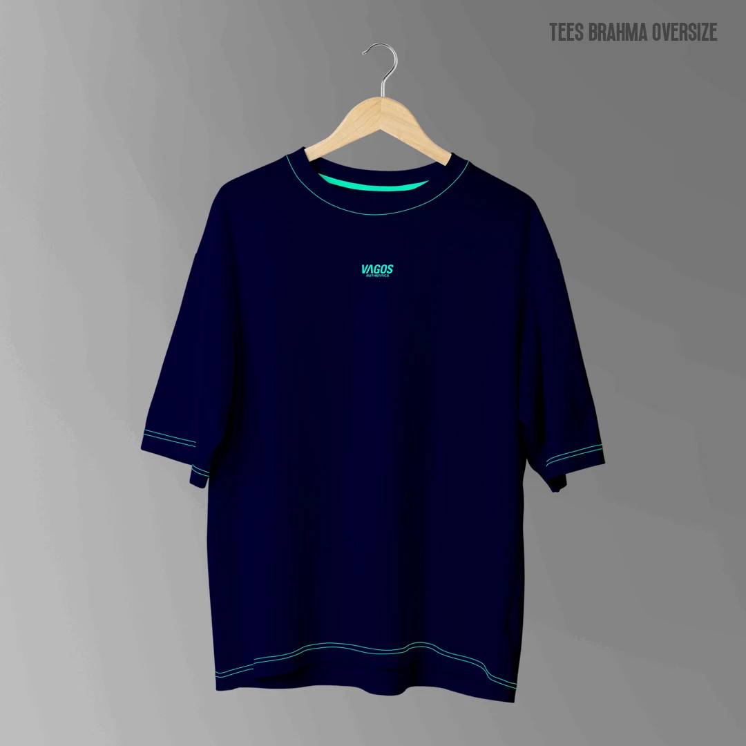 Básica Oversize Azul