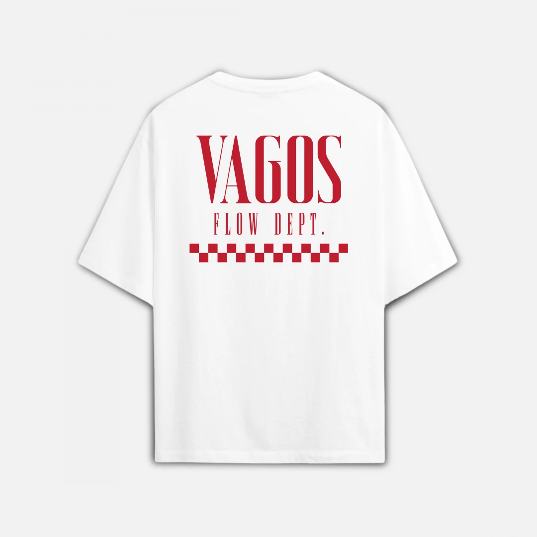 Tees Oversize Checkers Flow