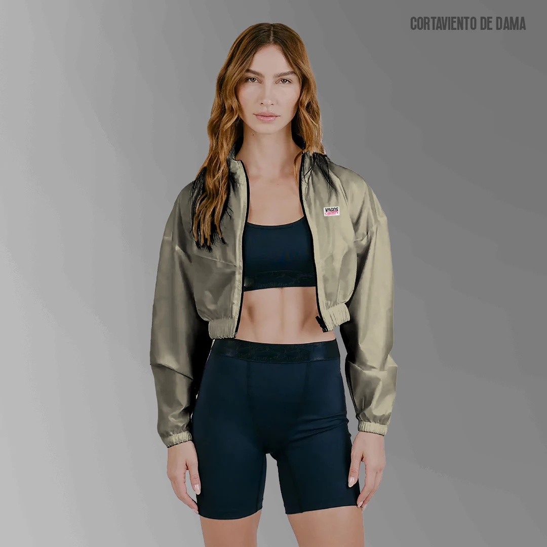 Cortaviento de dama beige