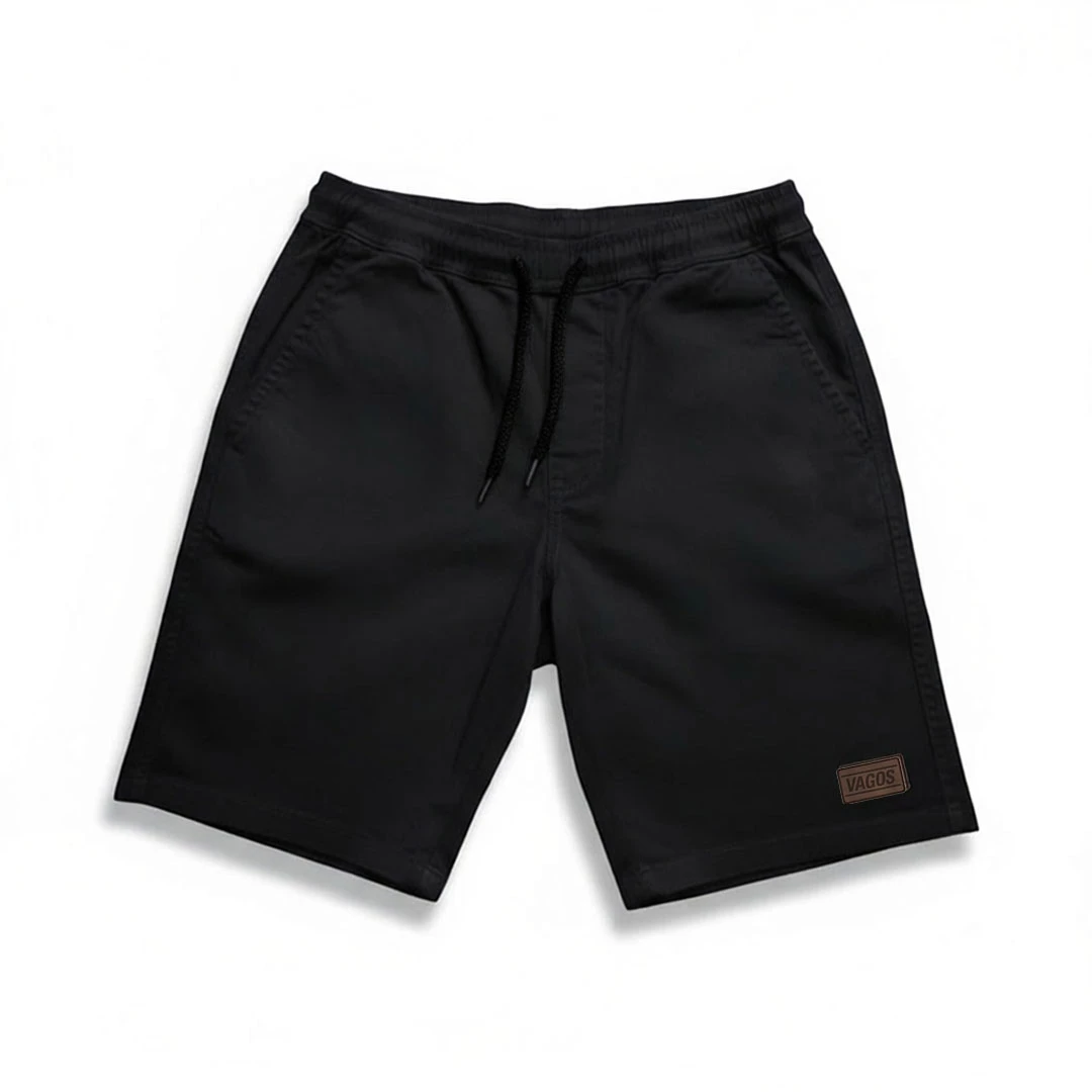 -Bermuda Drill Negro