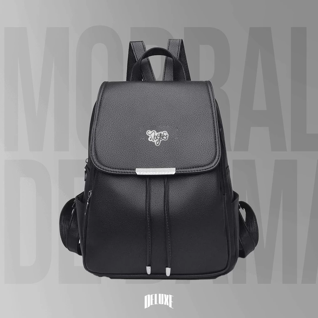 Bolso de cuero dama Negro