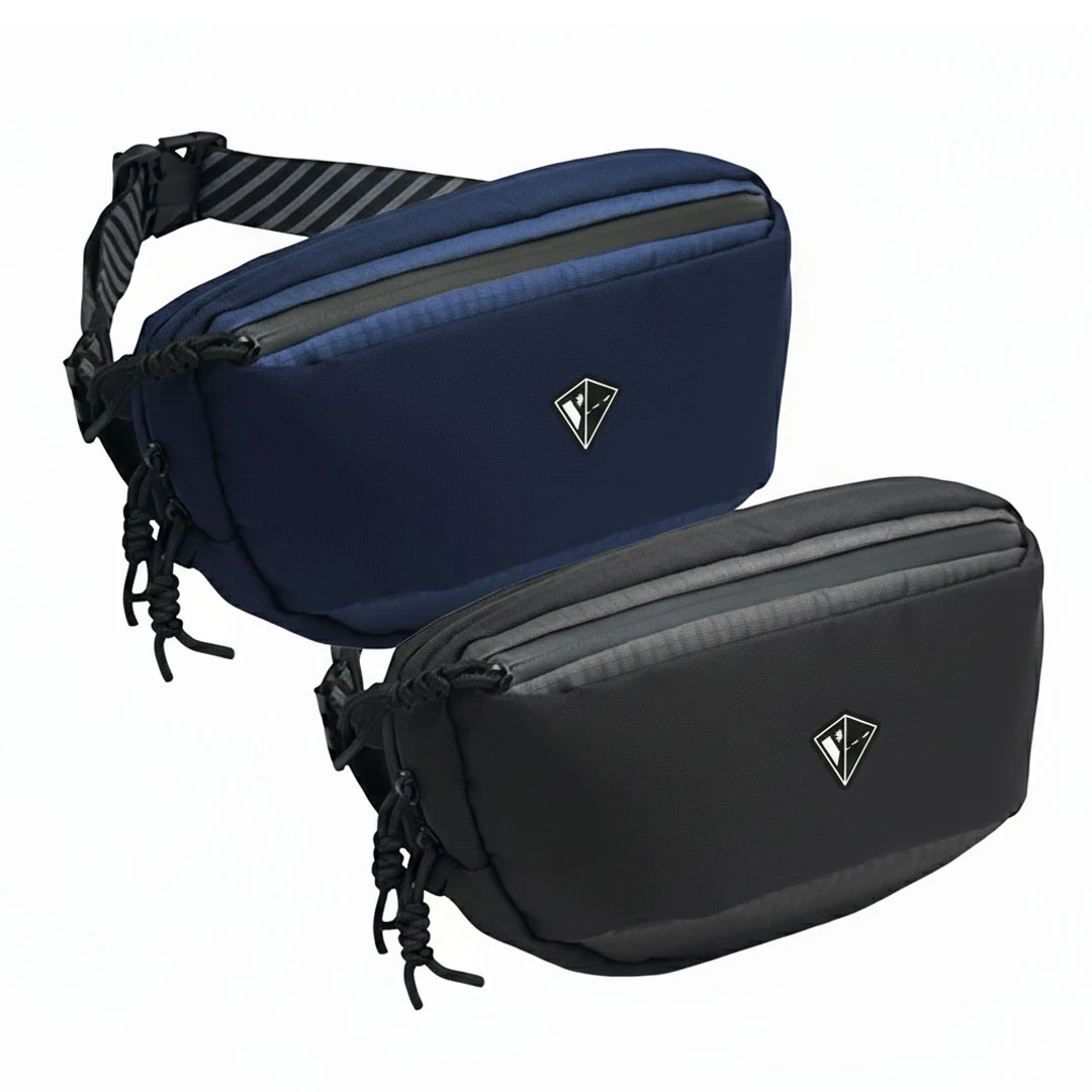 Riñonera Negra y Azul Marino 2pack