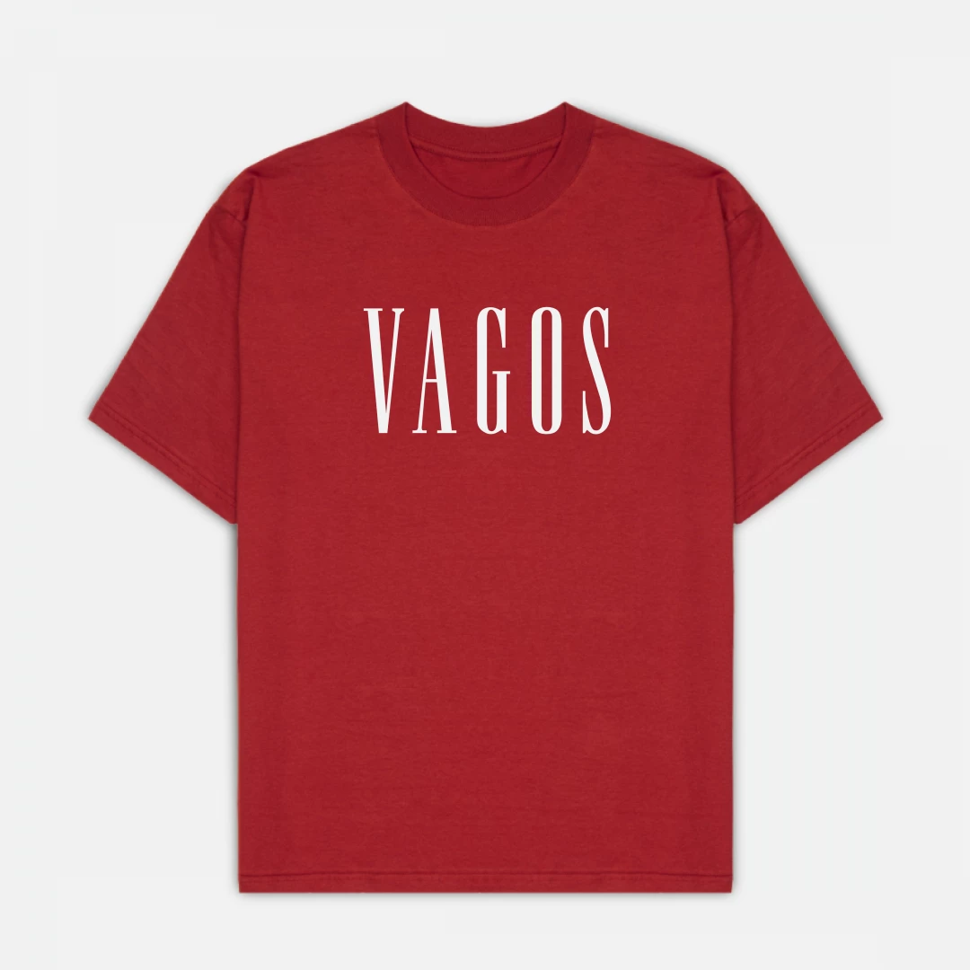 Tees Vagos Serif Red