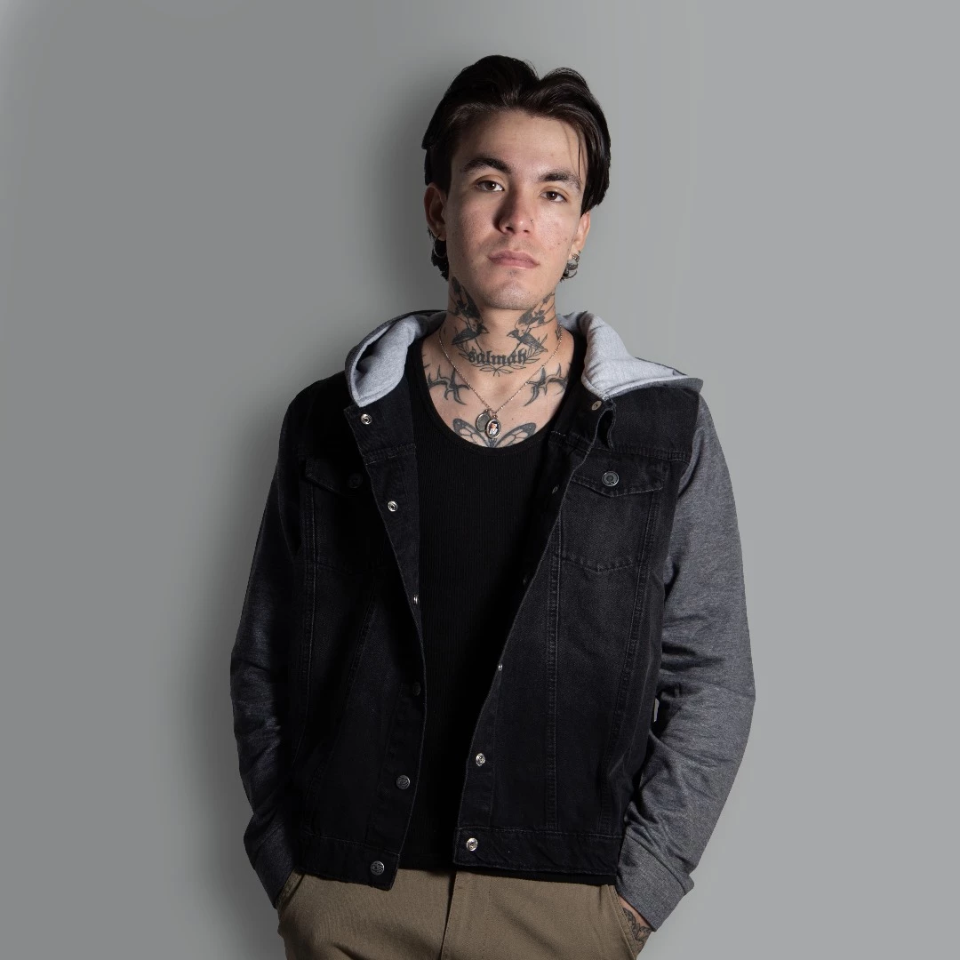 CHAQUETA FLECCE NEGRO