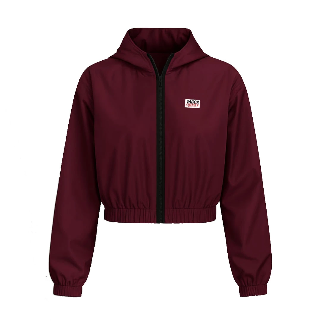 Cortaviento Girl Vinotinto