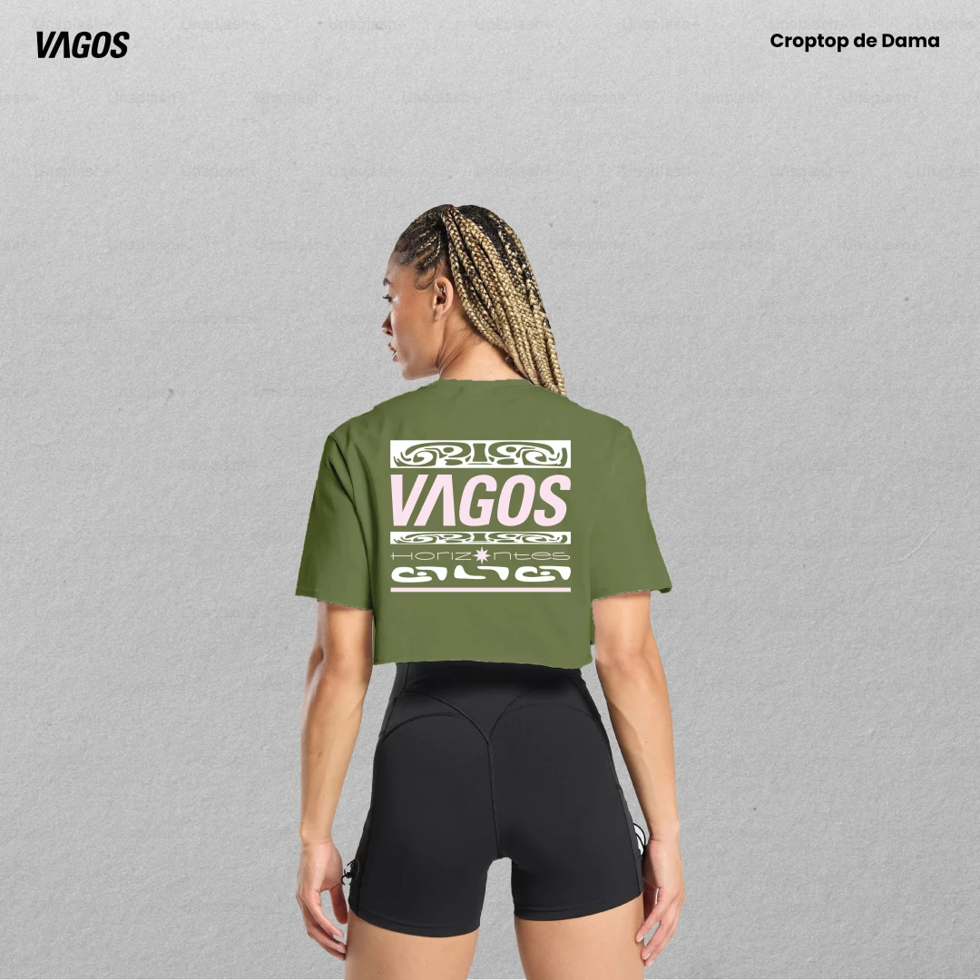 Crop Top de dama Branding