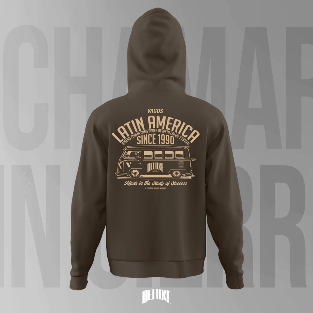 CHAMARRA VIAJERO MODERNO (S/ CIERRE)