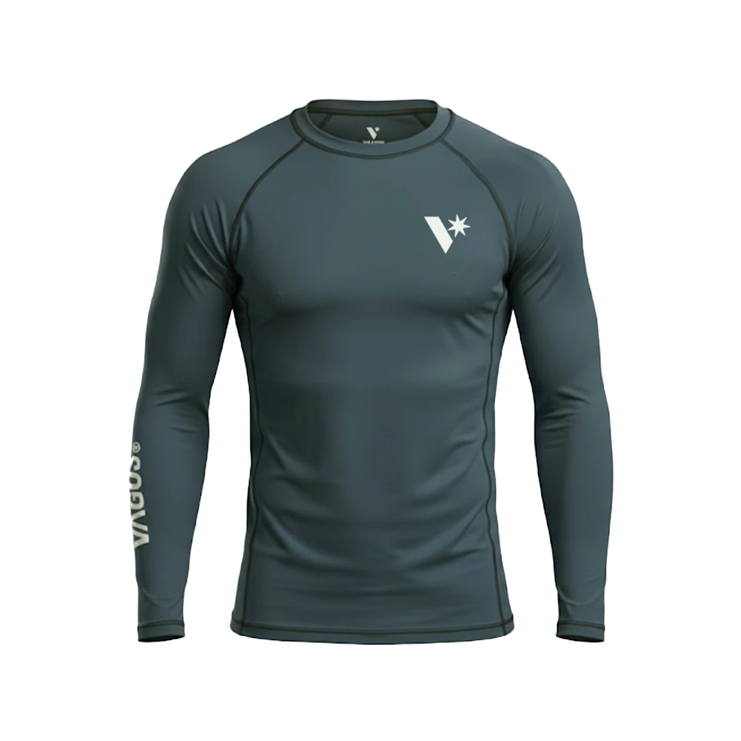 RASH GUARD GRIS PLOMO