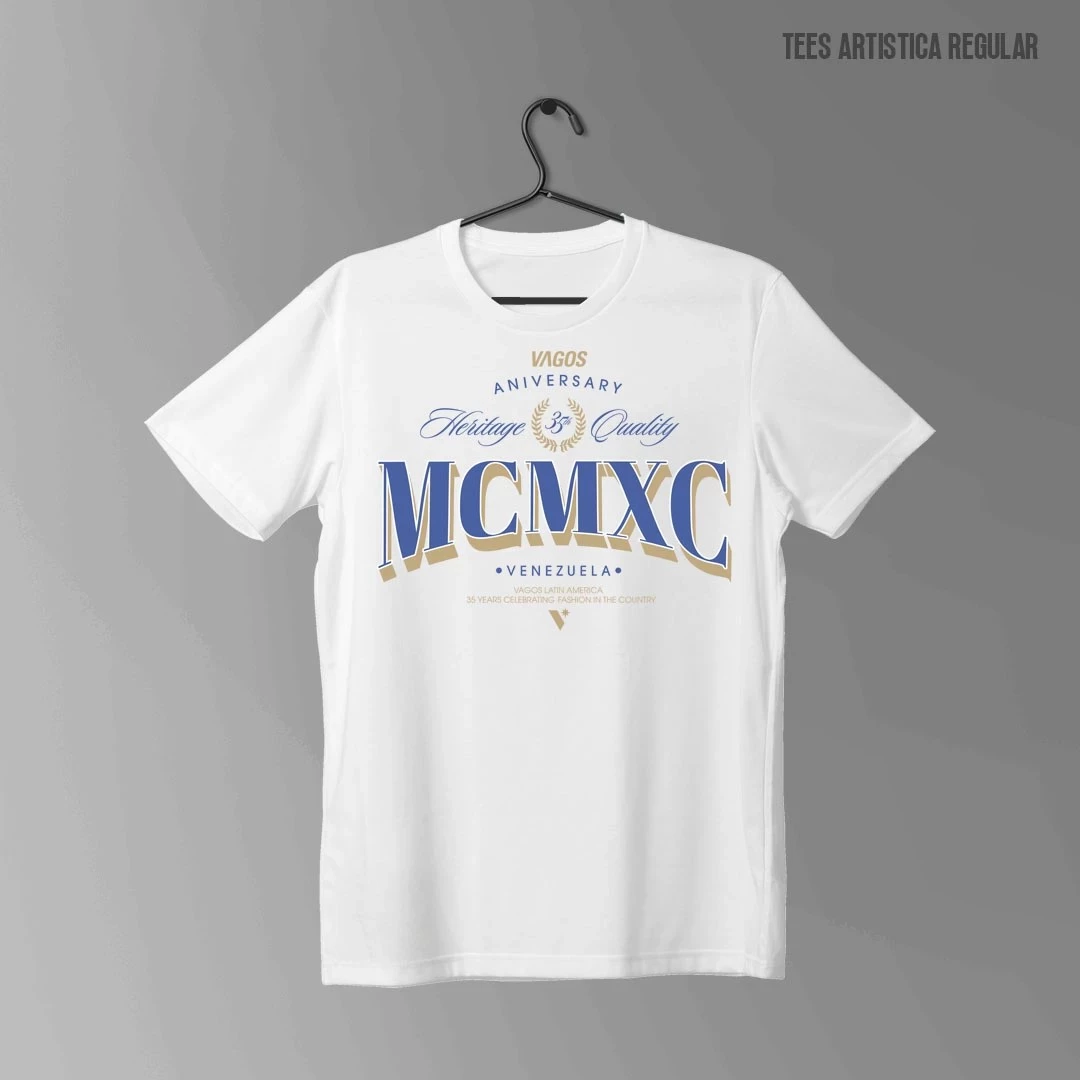 Tshirt Gold Edition Blanco