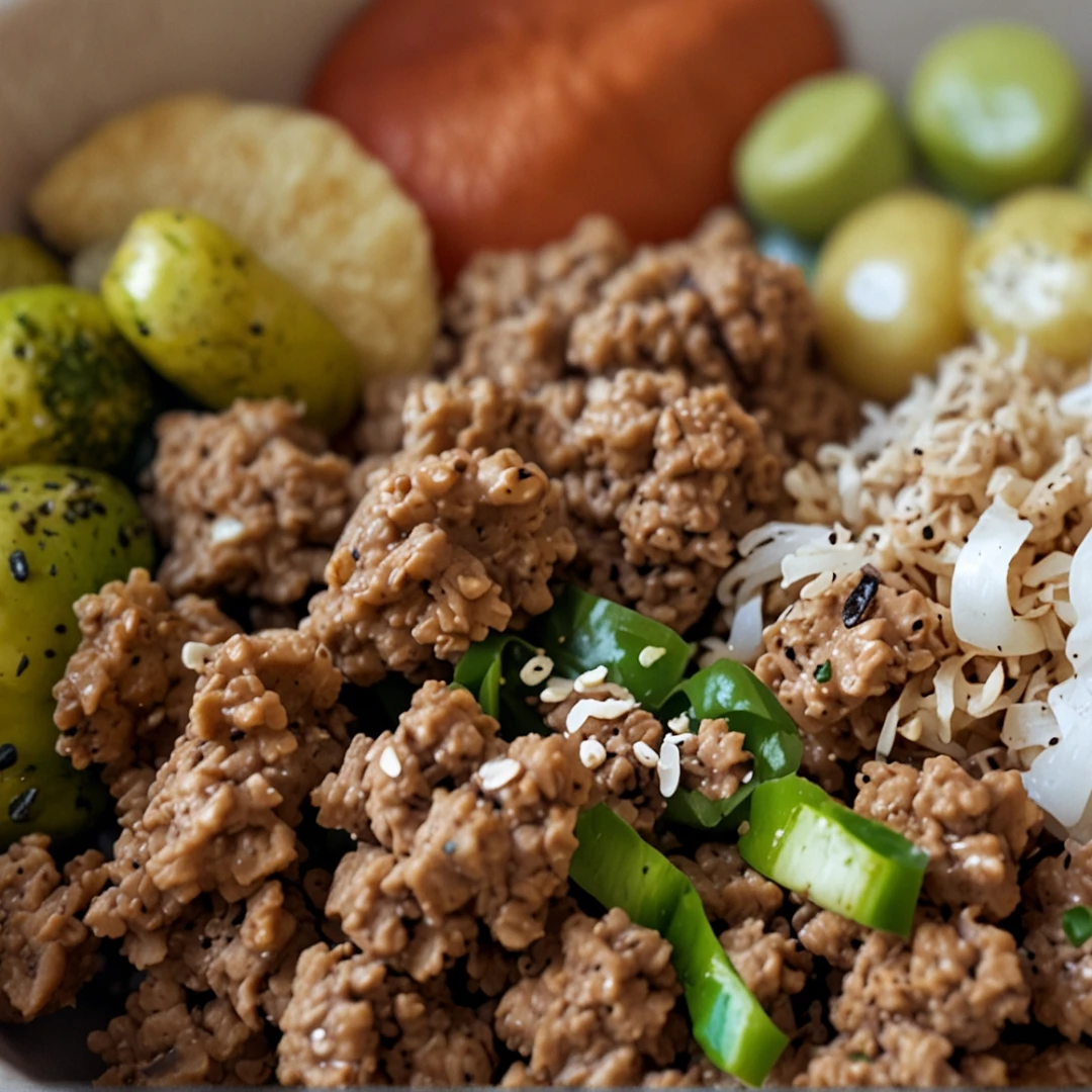 Ground Turkey Korean Bulgogi Bowl