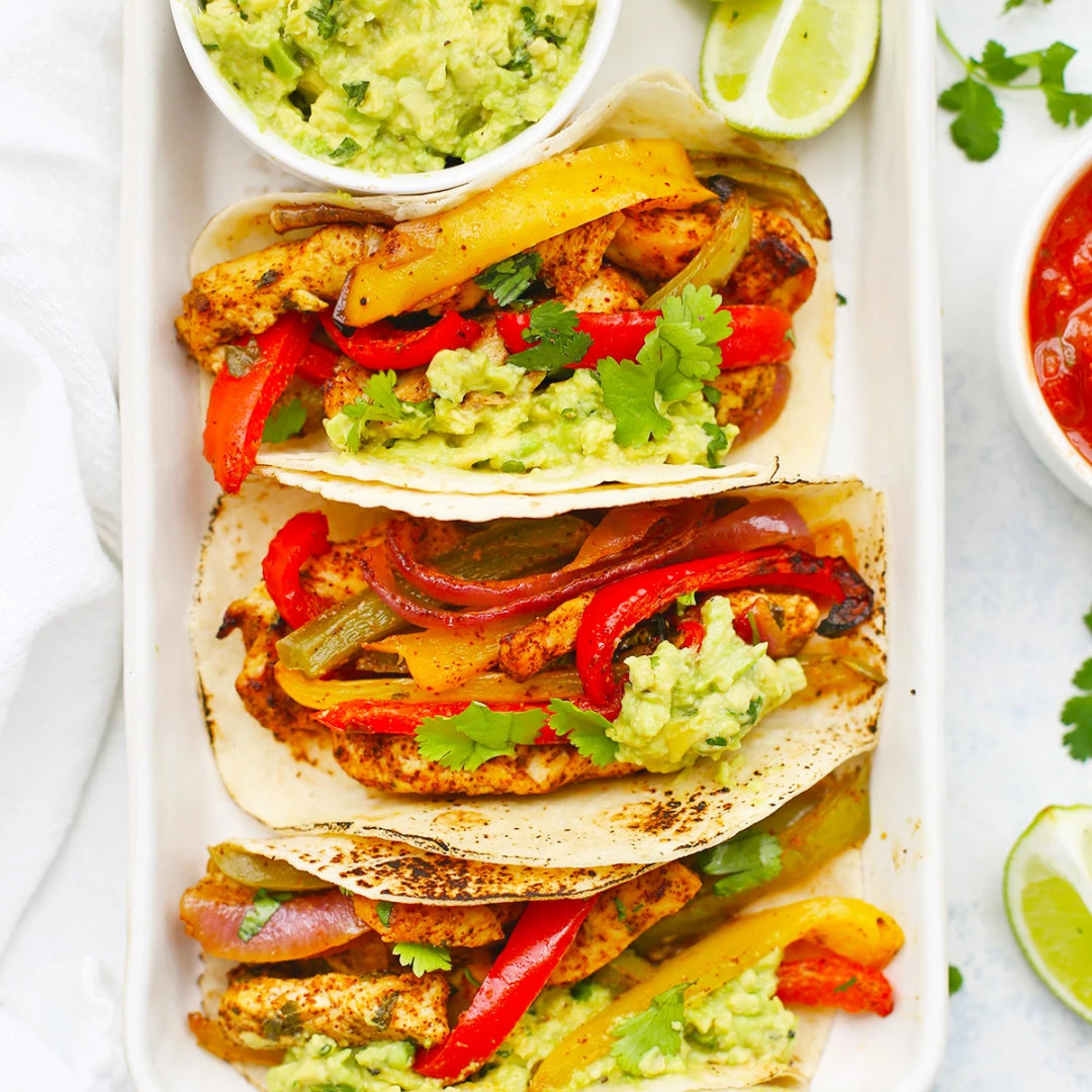 Chicken fajitas