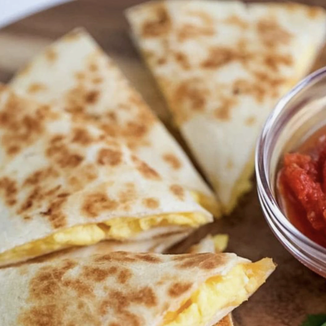 Eggs quesadillas