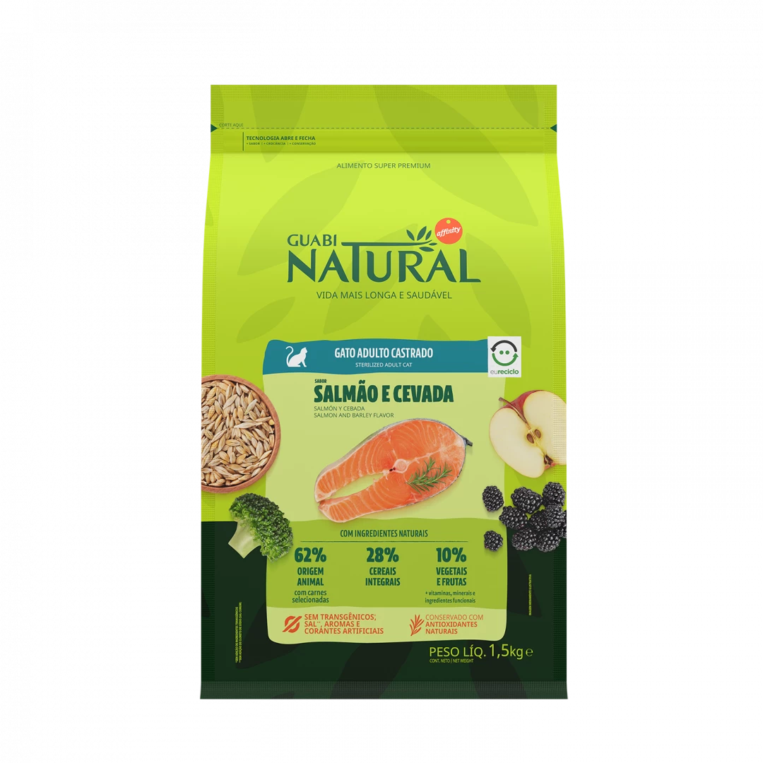 GUABI NATURAL GATO CASTRADO 1,5KG