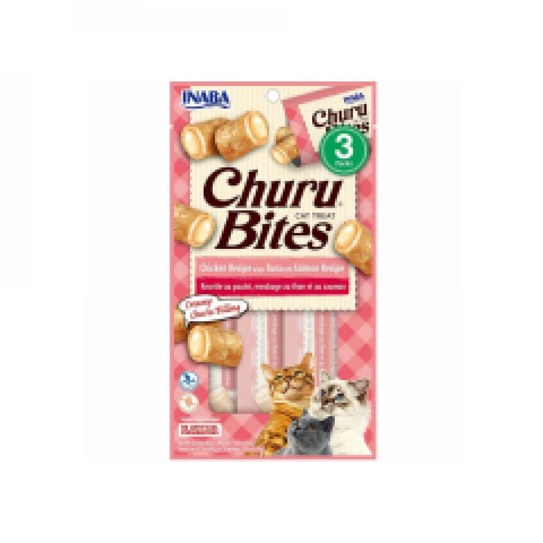 CHURU CAT - BITES CHICKEN RECIPE WRAPS TUNA RECIPE