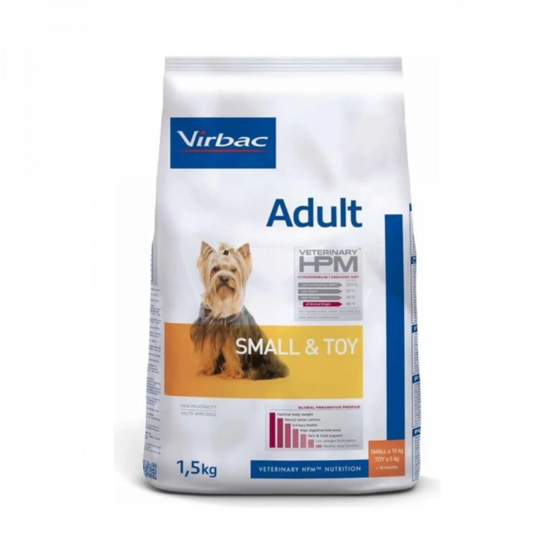 VIRBAC ADULT DOG SMALL & TOY * 3KG