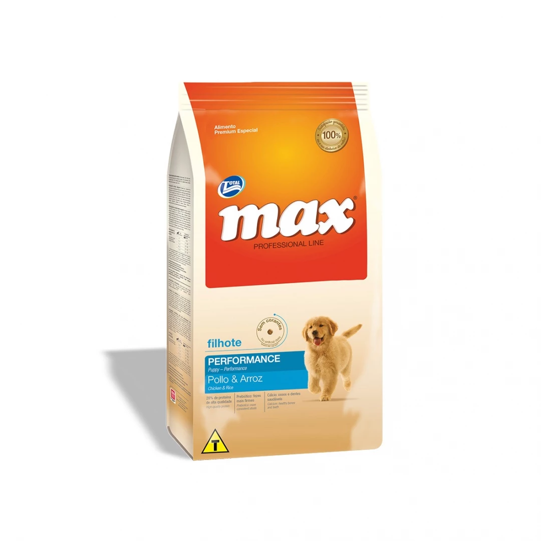 MAX CACHORRO PERFORMANCE POLLO 8KG