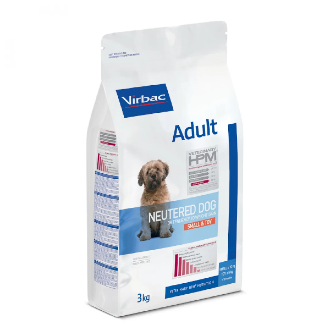 VIRBAC ADULT DOG NEUTERED SMALL & TOY * 1.5KG