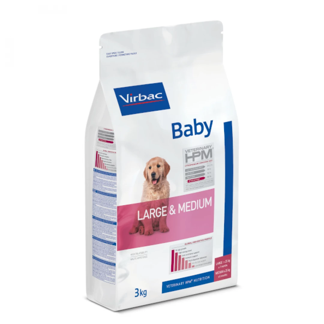 VIRBAC BABY DOG LARGE & MEDIUM * 3KG